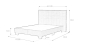 Preview: Boxspring Bett - BOX74